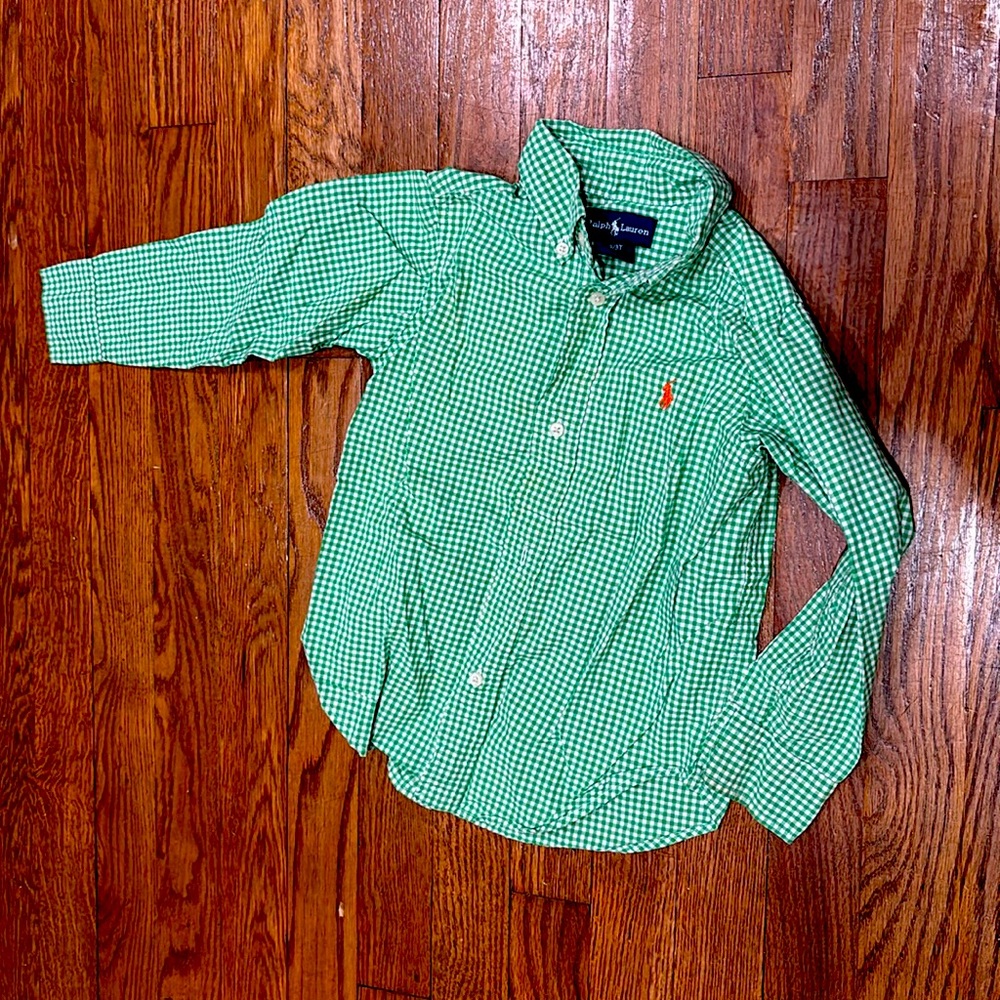 Ralph Lauren size 3/3T button down